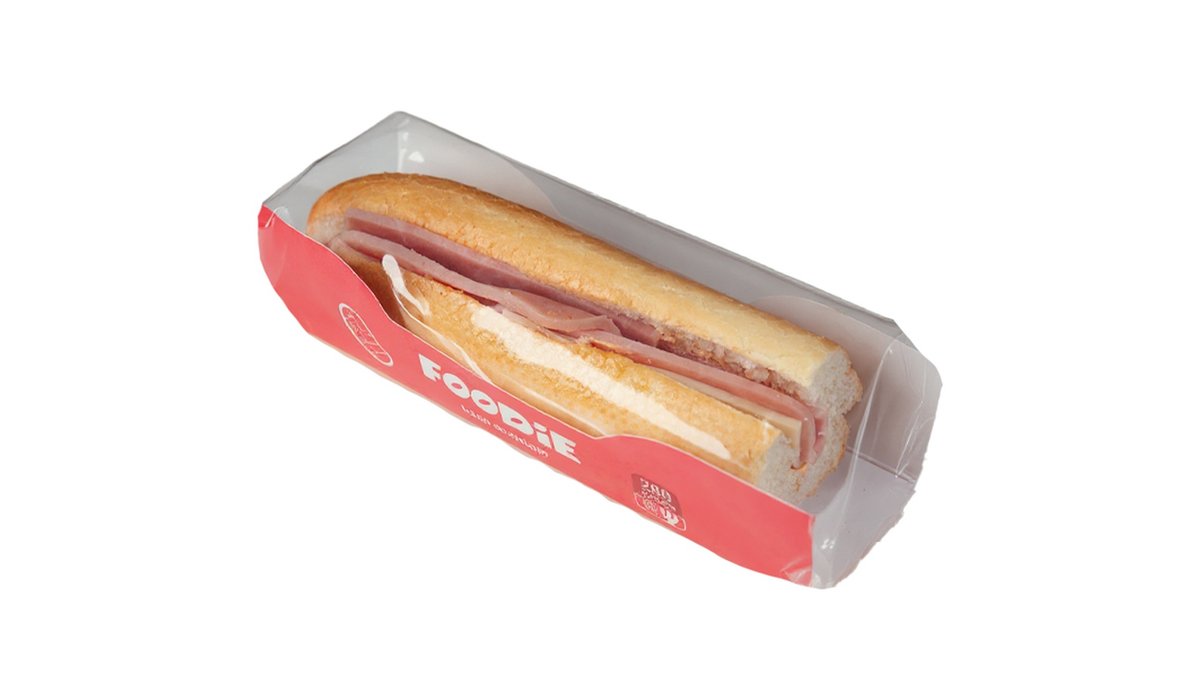 FOODIE sandwich bun ლორით და ყველით