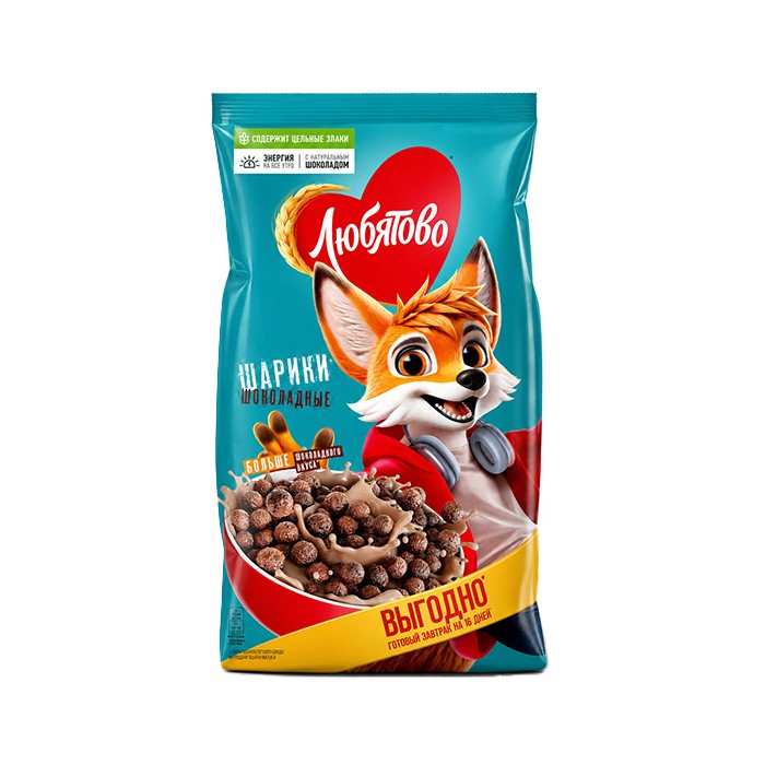 ლუბიატოვო Chocolate ბურბუშელა შოკოლადის (500 გ)