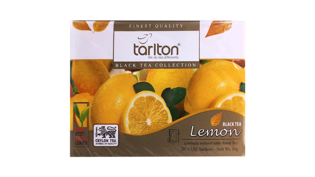 ტარლტონი ჩაი with lemon and mint flavor