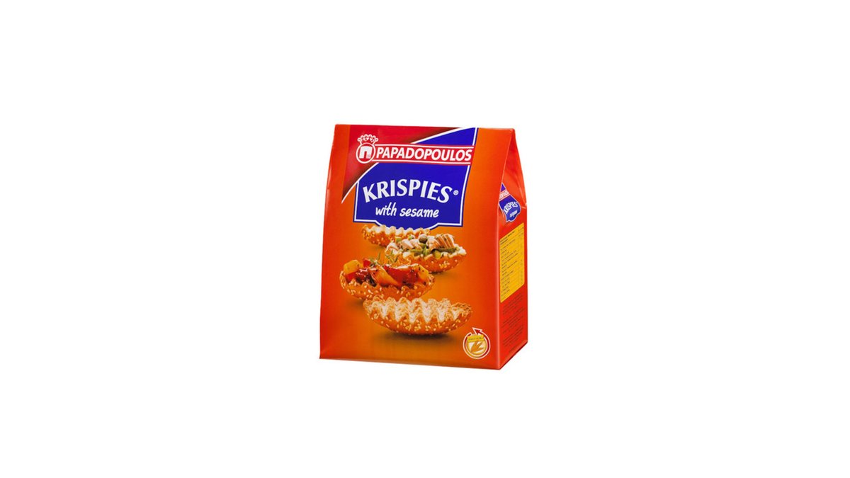 PAPADOPOULOS Wheat Crispbread ხრაშუნა პური სეზამით (200 გ)
