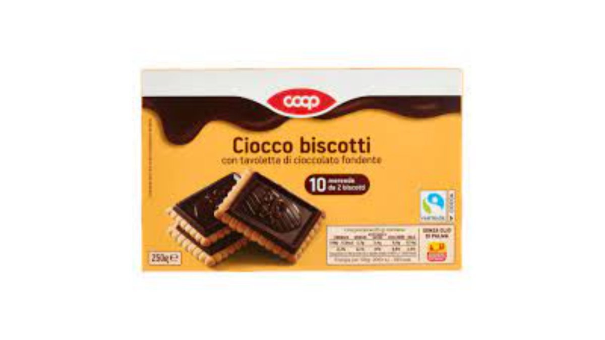 COOP Cookie chocolate shell