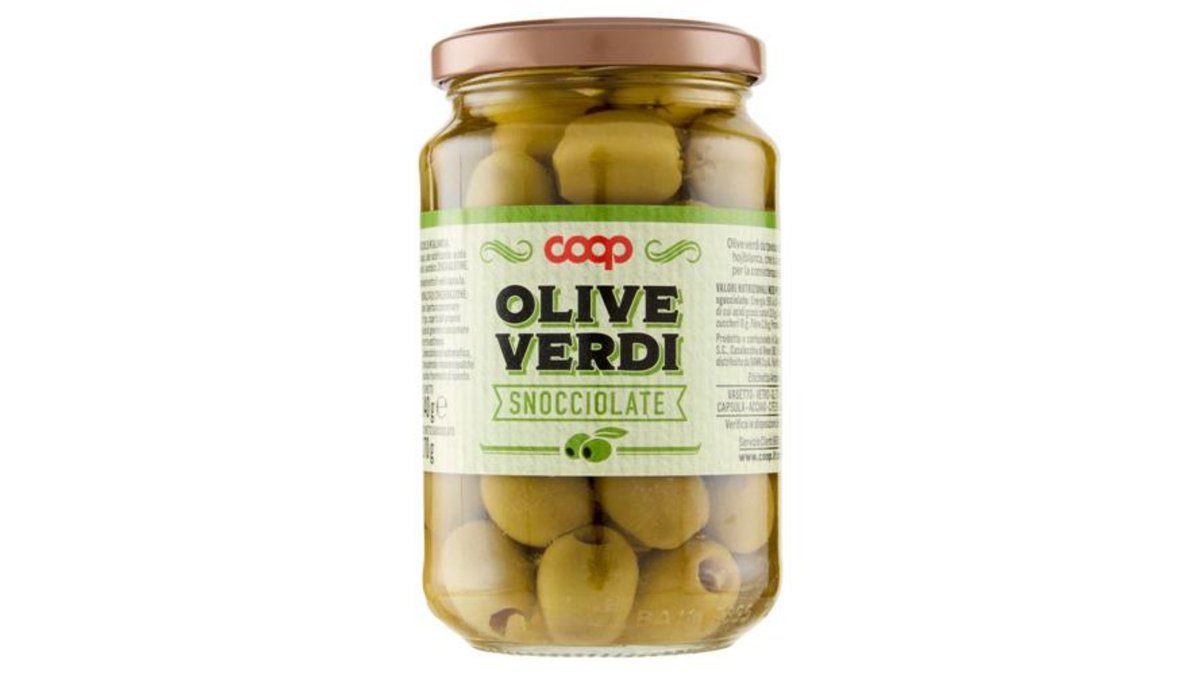 COOP Green Olives (340 g)