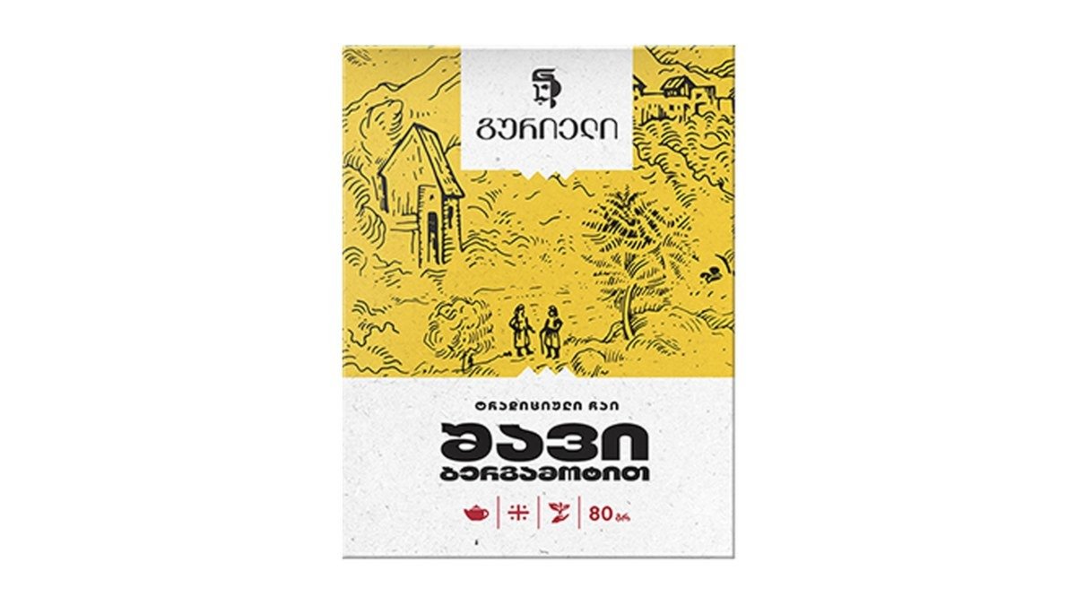 Gurieli ჩაი bergamot flavor (80 g)