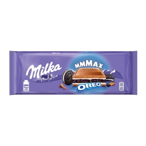 Milka Chocolate vanilla and Oreo cookies (300 g)