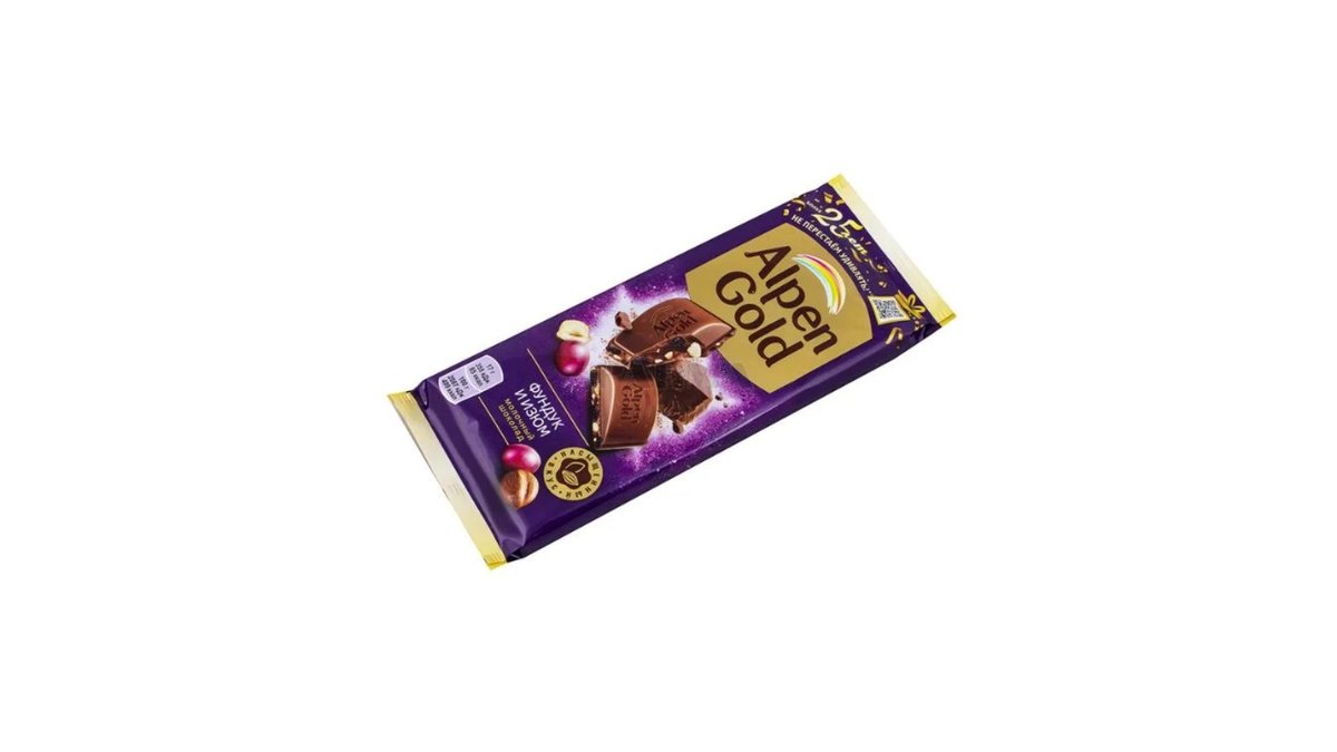 Alpen Gold Шоколад with Nuts and Raisins (80 g)