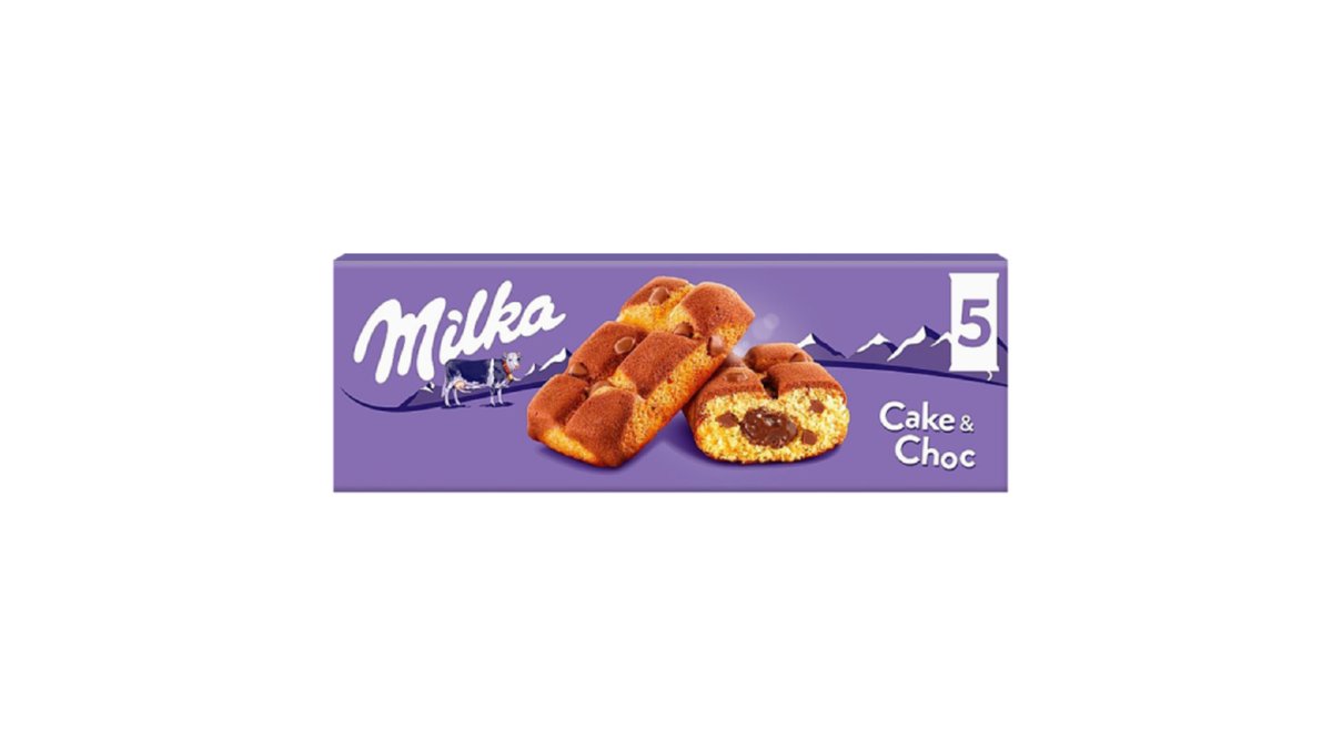 Milka biscuits chocolate filling (175 gr)