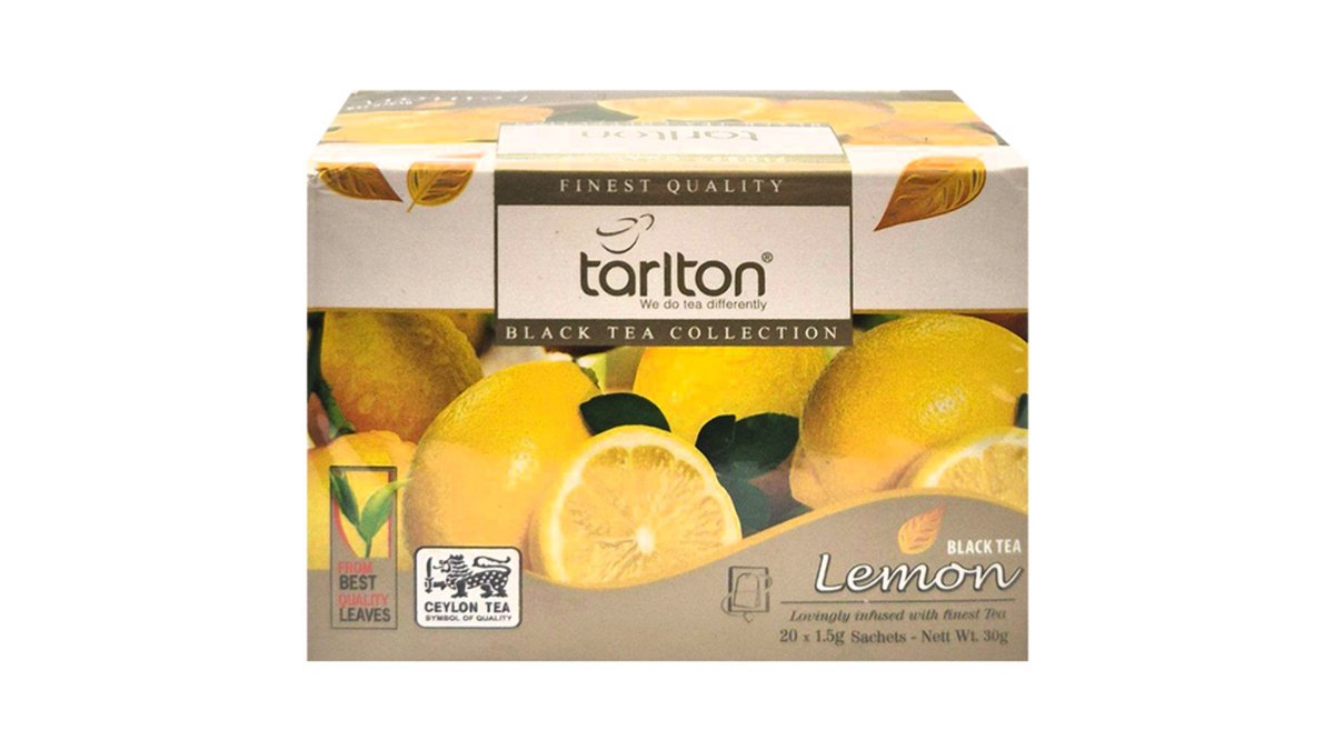 ტარლტონი ჩაი lemon flavored