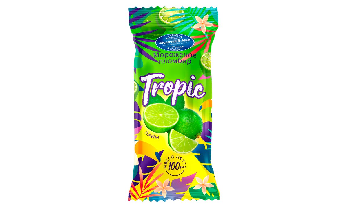 Tropic Ice Cream lime (100 g)