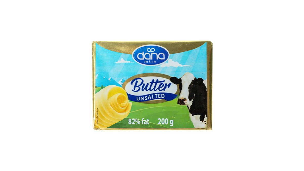 Butter unsalted (200 g)