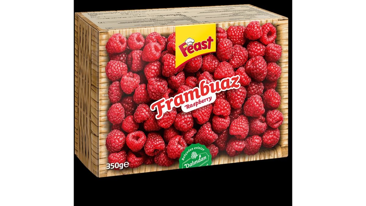 Feast Frozen Berries გაყინული ჟოლო (10 pcs)