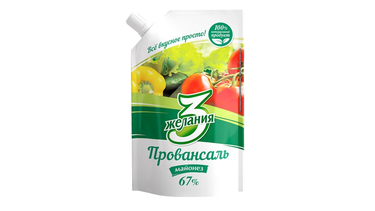 Doi-Pak mayonnaise Provencal 67% (190 g)