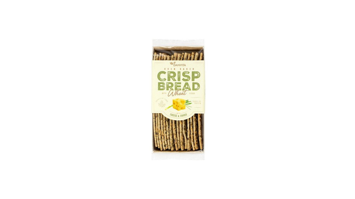 Danvita Crispy Bread with Cheese and Garlic (130 g)