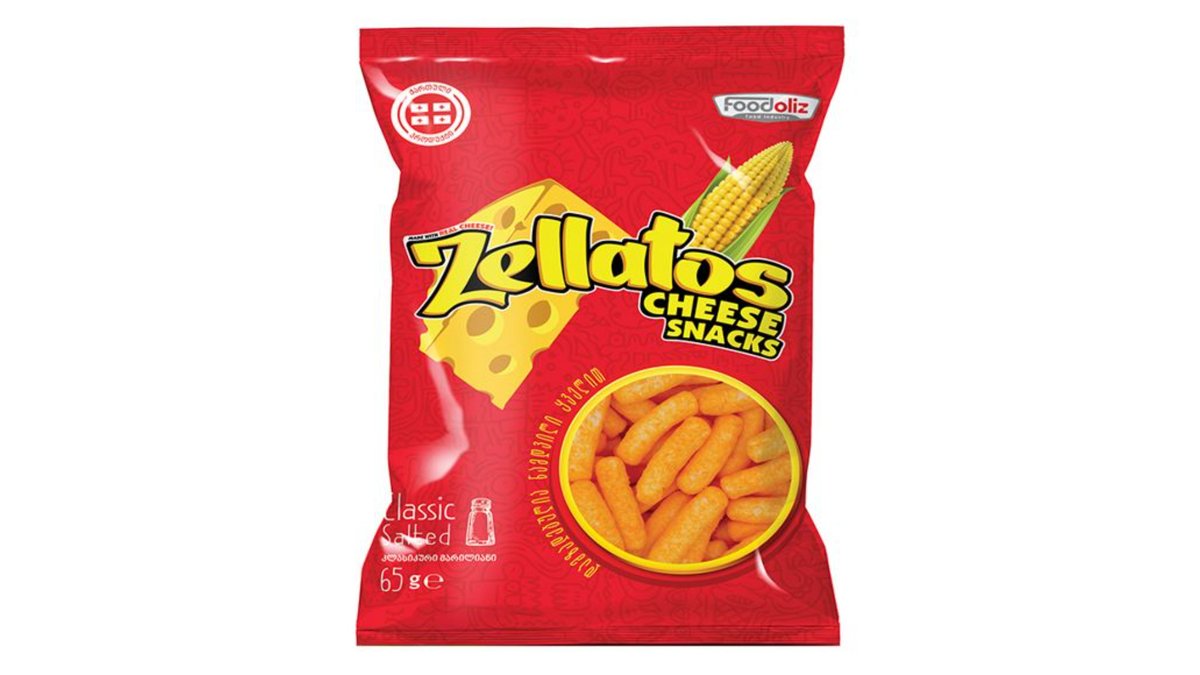 ბურბუშელა burbushela კლასიკური, მარილიანი (65 გრ)