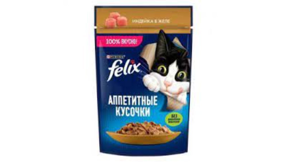 Felix Корм для животных turkey meat (75 g)