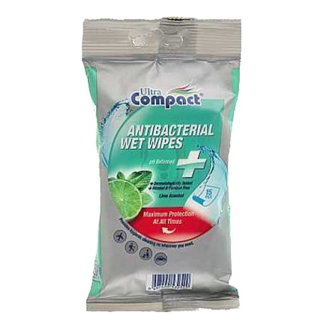 Wet Wipe antibacterial (15 pcs)