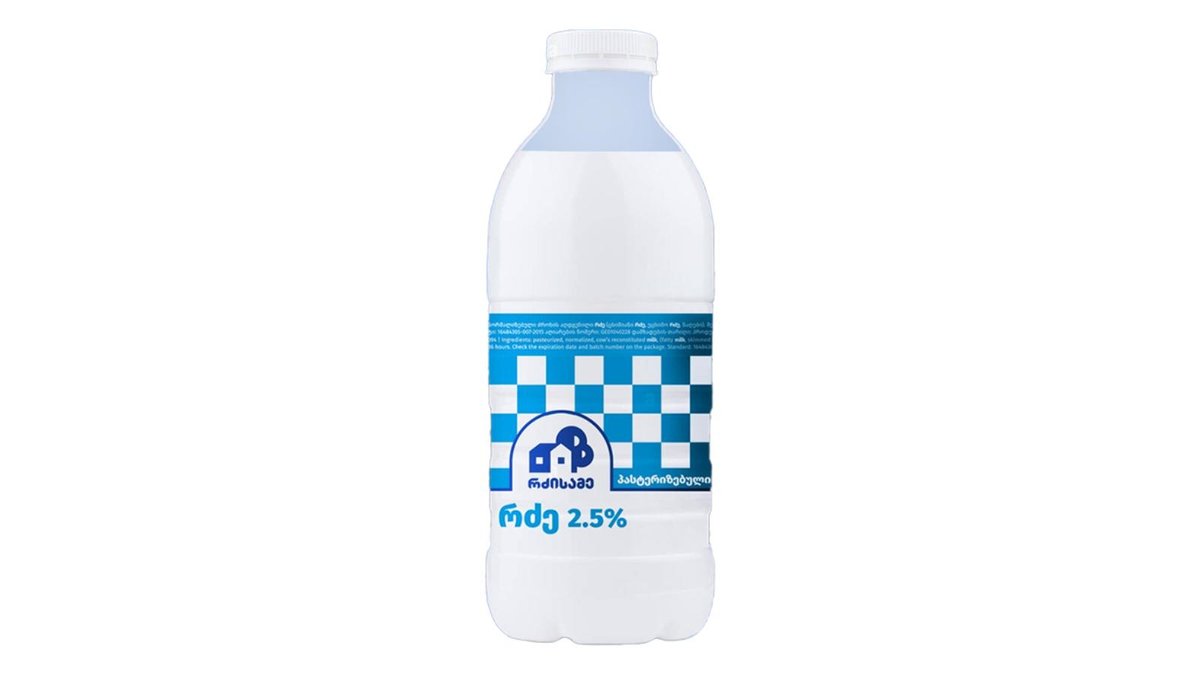 молоко 2.5% (900 ml)