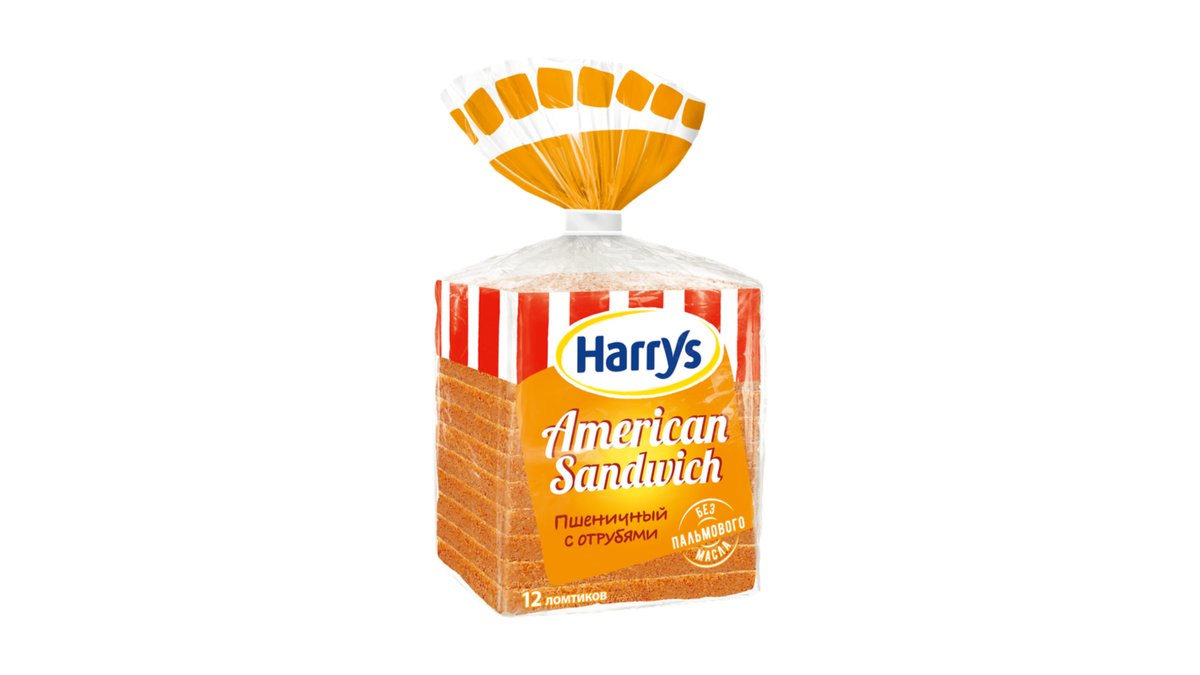 Harry's Bread wheat and bran (515 g)