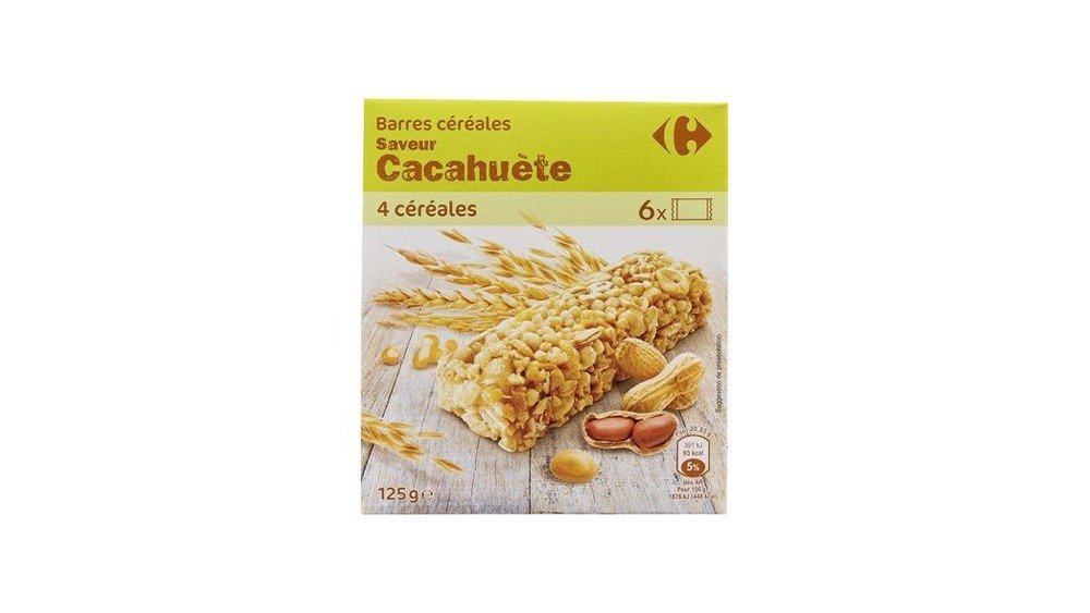 Carrefour Крупа с арахисом и шоколадом Mr. Peanut (125 g)