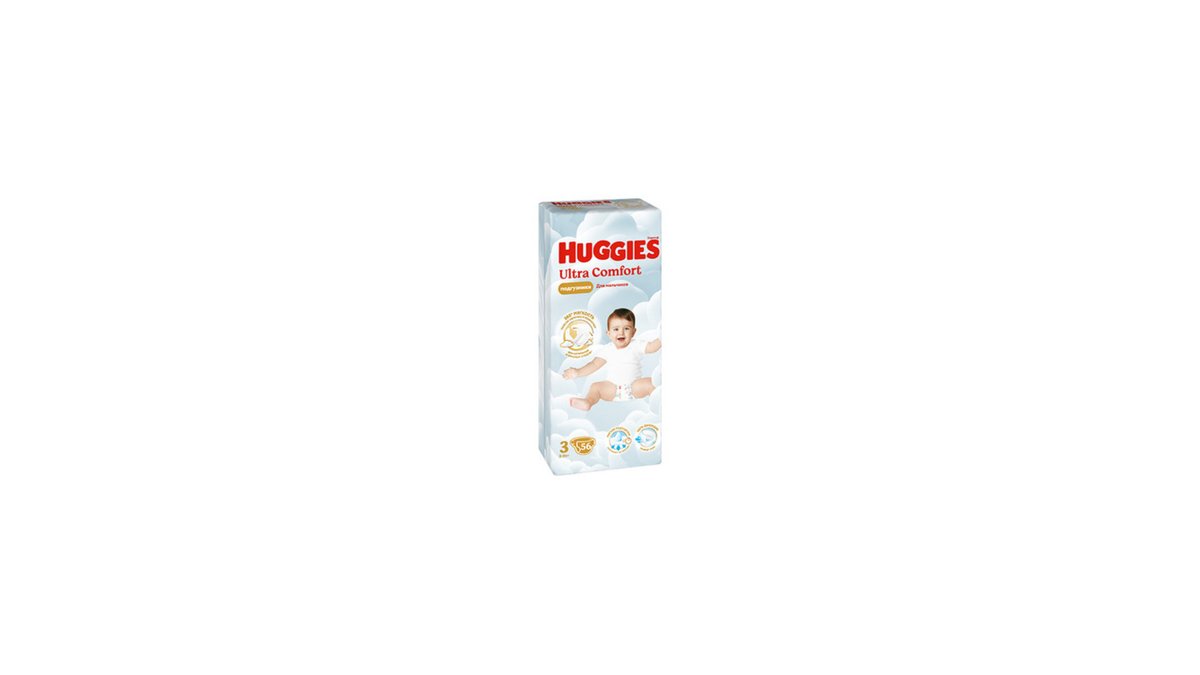 Huggies Diapers Ultra Comfort Boy 3 (56 pcs)