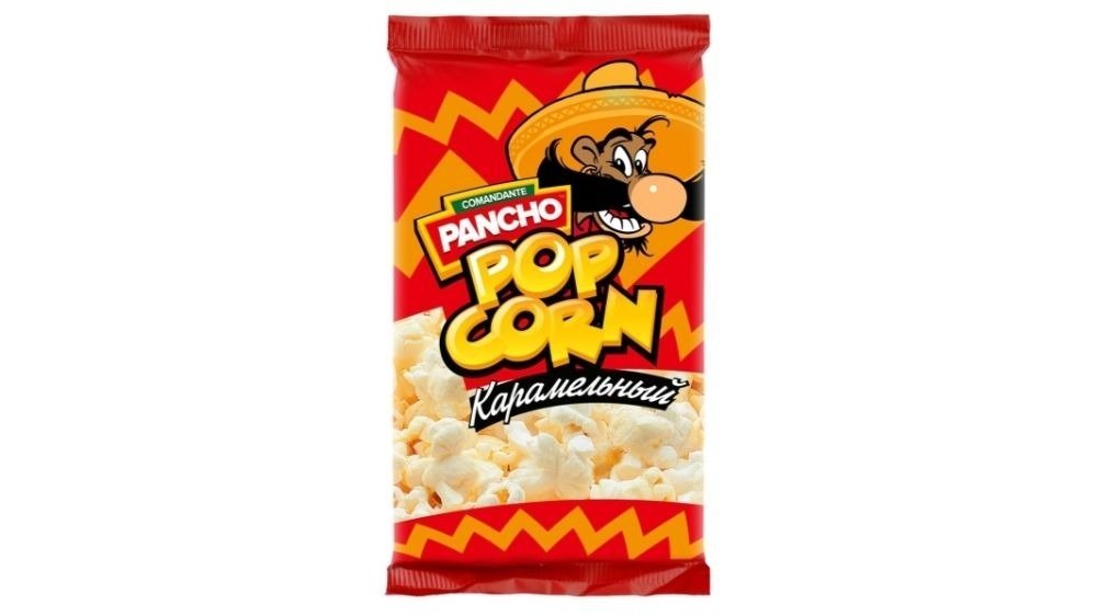 Pancho კარამელის პოპკორნი caramel (100 g)