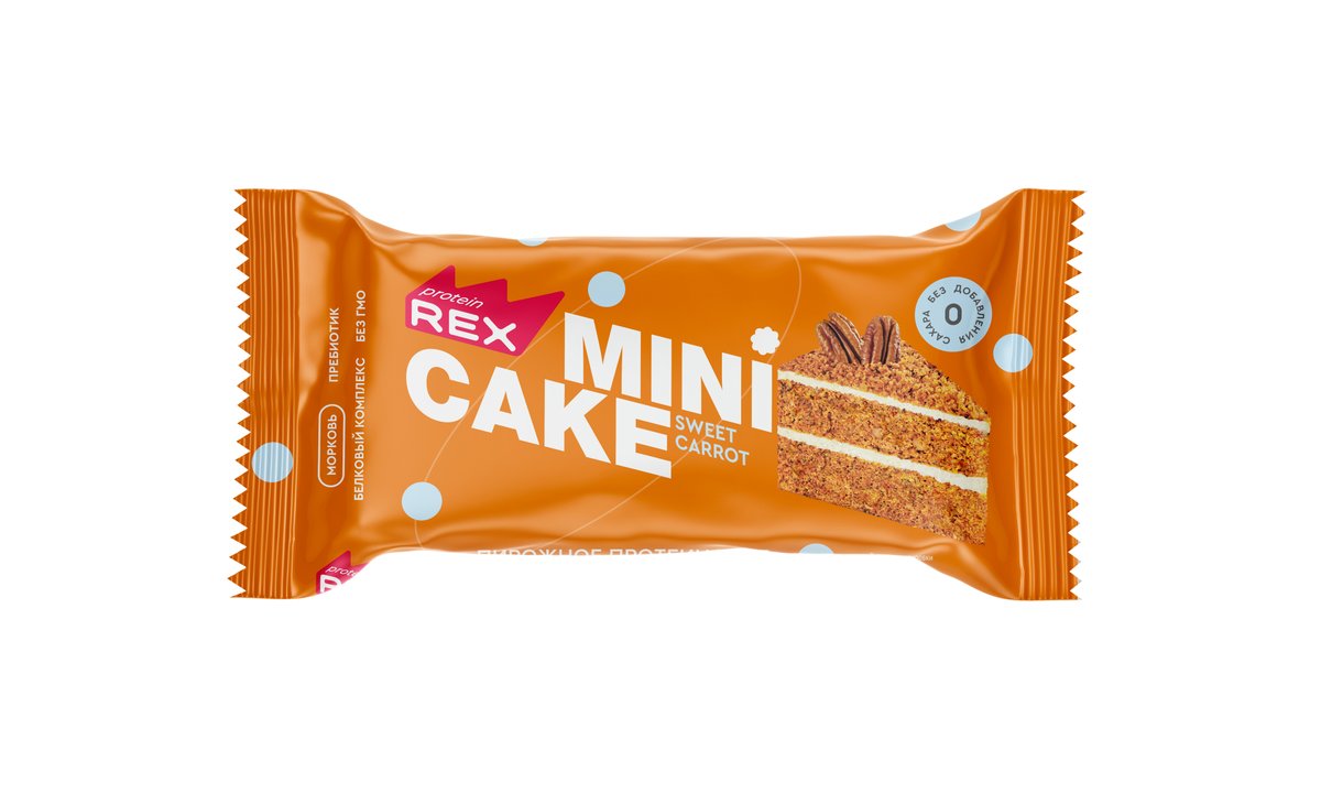 REX Протеиновый батончик carrot cake (40 g)