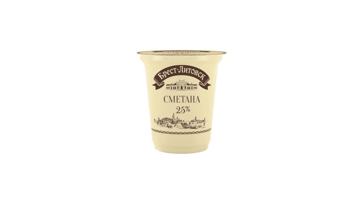 ბრესტ-ლიტოვსკ Sour cream 25%