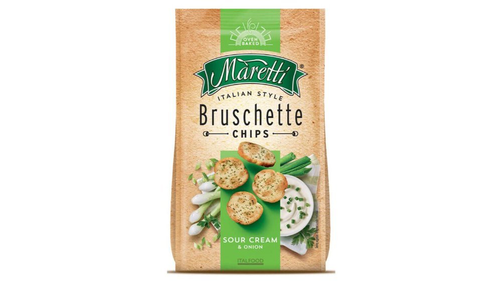BRUSCHETTE коробка with onion and sour cream (70 g)
