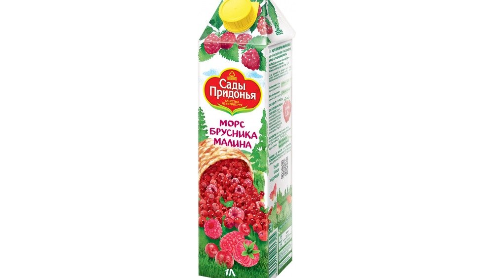 Pridonya's Gardens Juice Redberry and Raspberry (1 l)