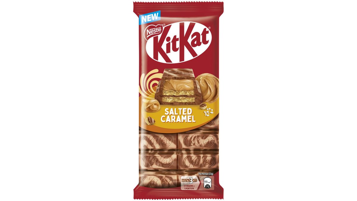 KitKat შოკოლადი caramel (99 g)