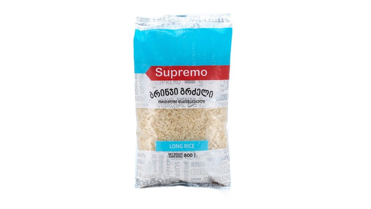Supremo Rice long steamed (800 g)
