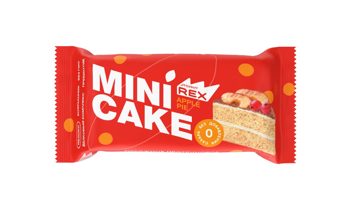 REX Протеиновый батончик apple tart (40 g)