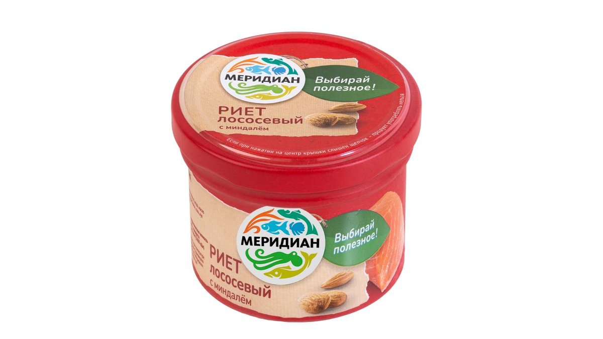 Meridian თევზი with almonds