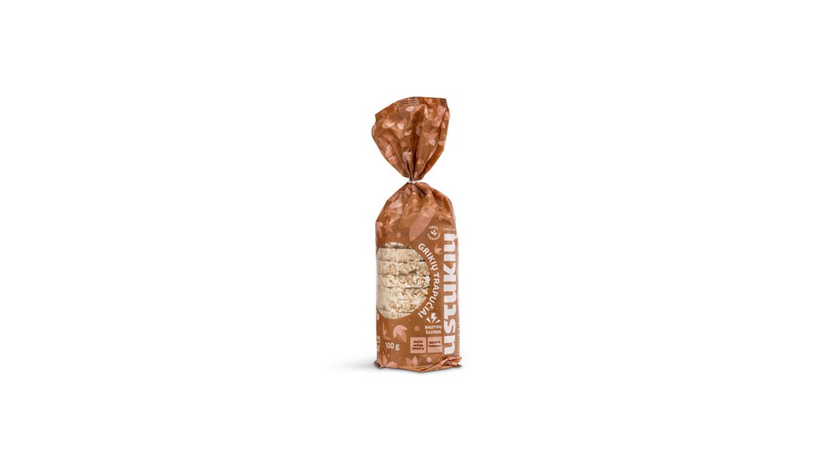 Ustukiu ბისკოტი Organic Buckwheat (100 g)