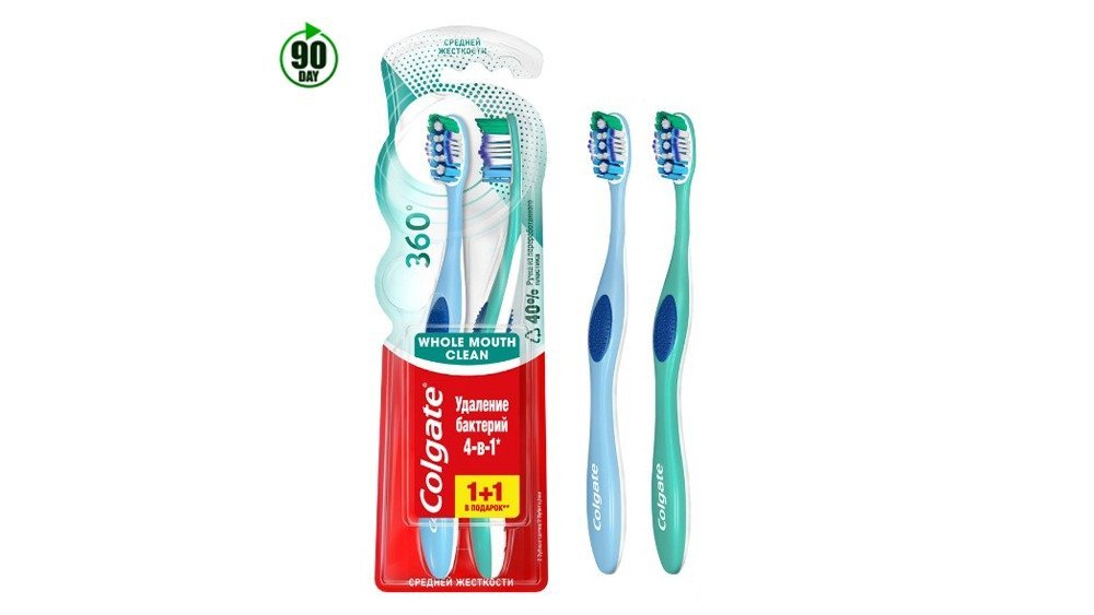 ზედა კბილის ჯაგრისი 360 (2 pcs)