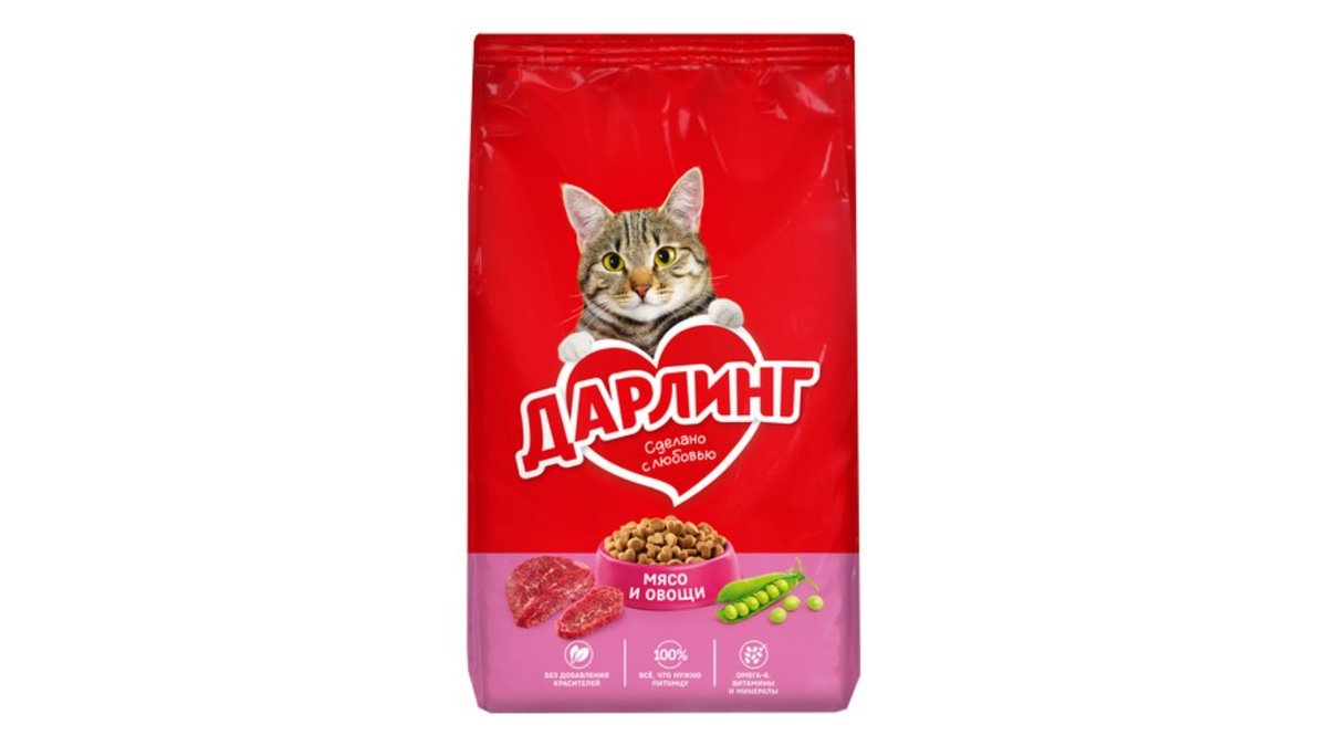 Darlin Корм для животных with meat and vegetables (760 g)