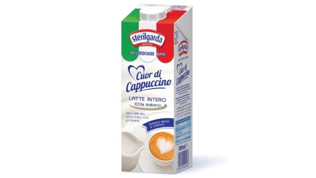 STERILGARDA milk Ultra-pasteurized high percentage for cappuccino (1 l)