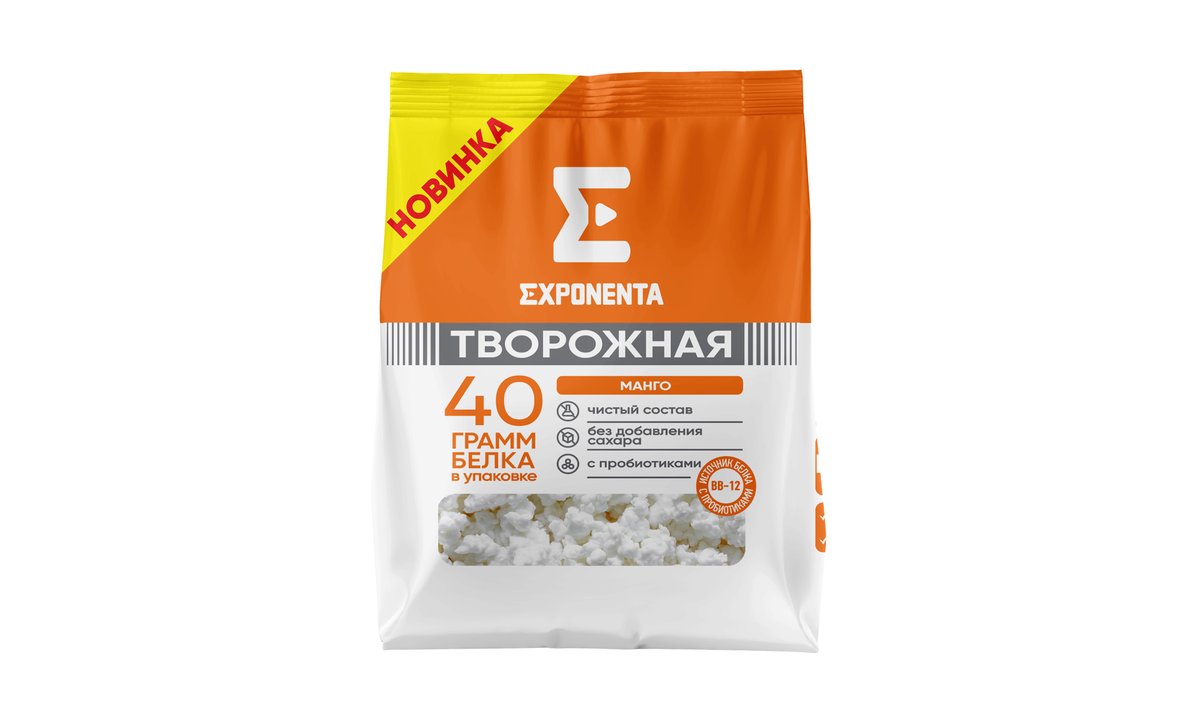Exponenta Творог mango flavor (250 g)