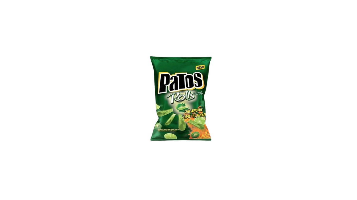 PATOS Chips Lime and Jalapeno (109 g)