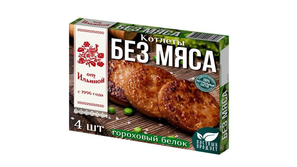 ოტ ილინოი ვეგანური ფარში without meat from pea protein (300 გ)