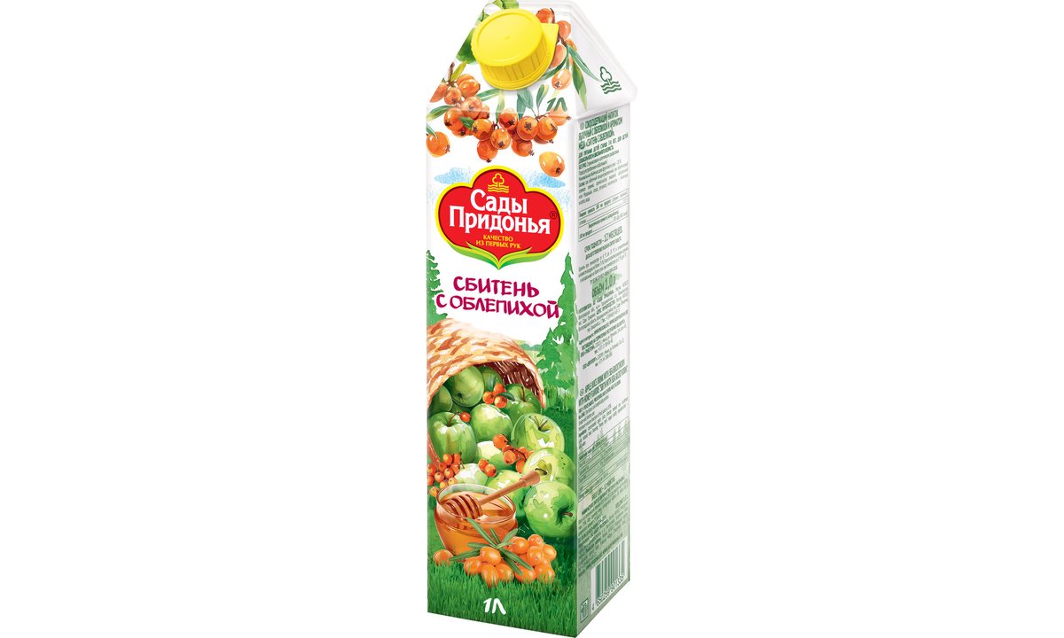 სადი პრიდონია Juice sea buckthorn and honey flavor (1 l)