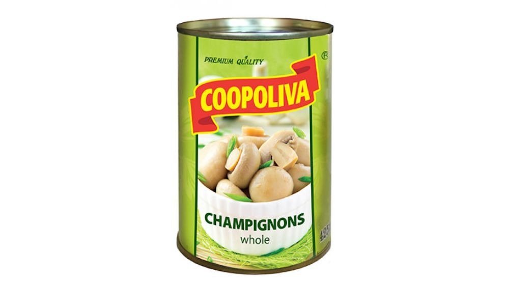 Kopoliva Canned Mushrooms whole premium (425 ml)