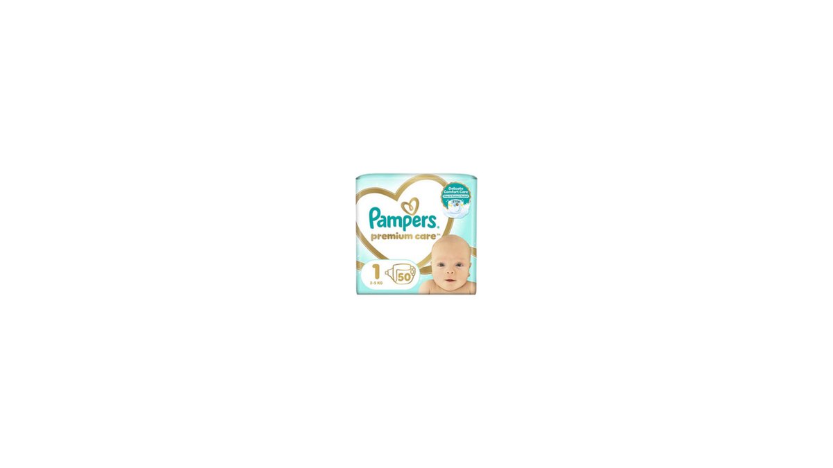 Pampers პამპერსები Size 1 (50 pcs)
