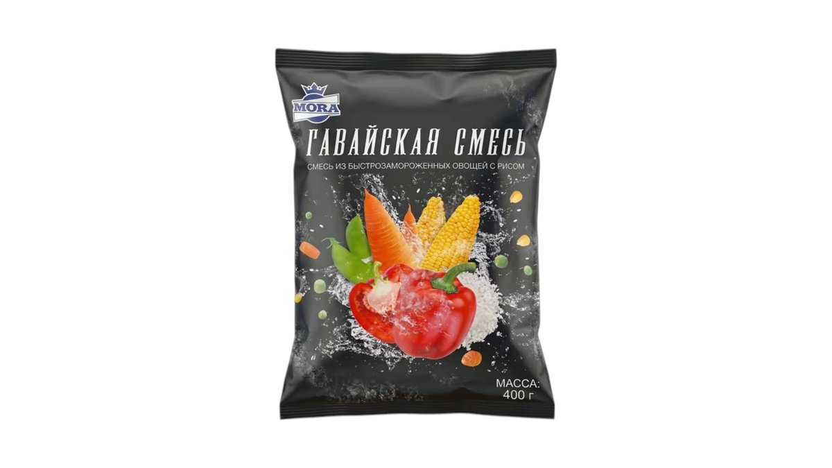 მოკა Frozen Vegetables Hawaiian Mix (400 g)