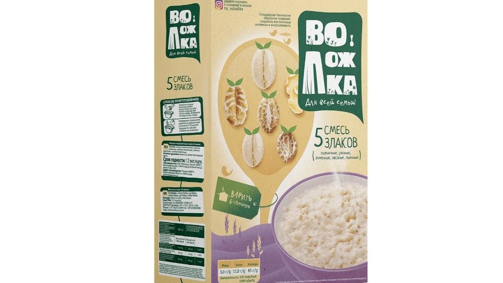 Volozhka მიუსლი 5 corn mix (400 g)