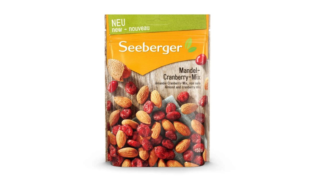 Seeberger Dried Fruit Almond and Blueberry (150 g)