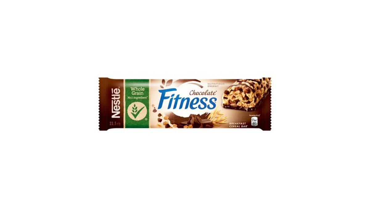 Nut Bar fitness with chocolate