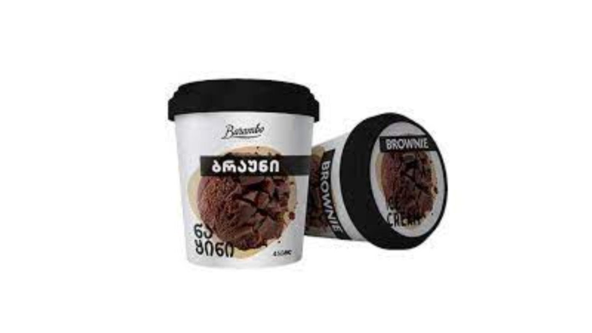 Barambo Ice Cream ბრაუნი (450 ml)