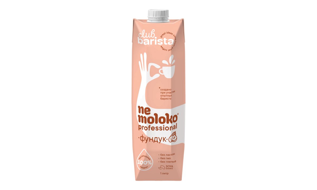 Nemoloko სასმელი Barista Professional with hazelnuts (1 l)