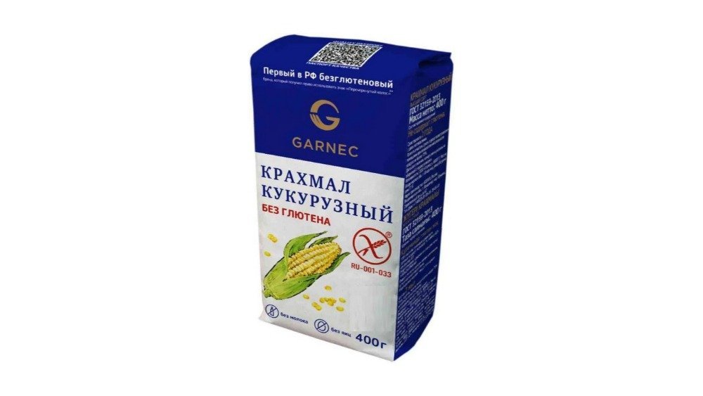 Garnec Крахмал without gluten (400 gr)