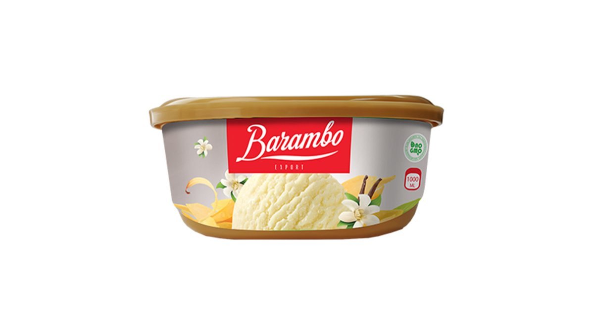 ბარამბო ნაყინი ვანილი (1000 ml)